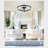 20 Inch Low Profile Ceiling Fans with Lights and Remote-864998385