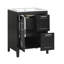 Meuble-lavabo 24 po avec lavabo, meuble-lavabo 24 po avec deux tiroirs et porte-1198769909
