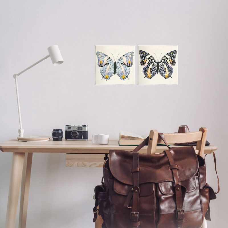 "Papillons avec détails", art mural par Susan Arnot