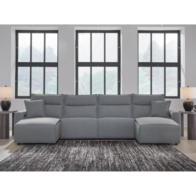 Bodie 4-Piece Power Reclining Sectional With Chaise