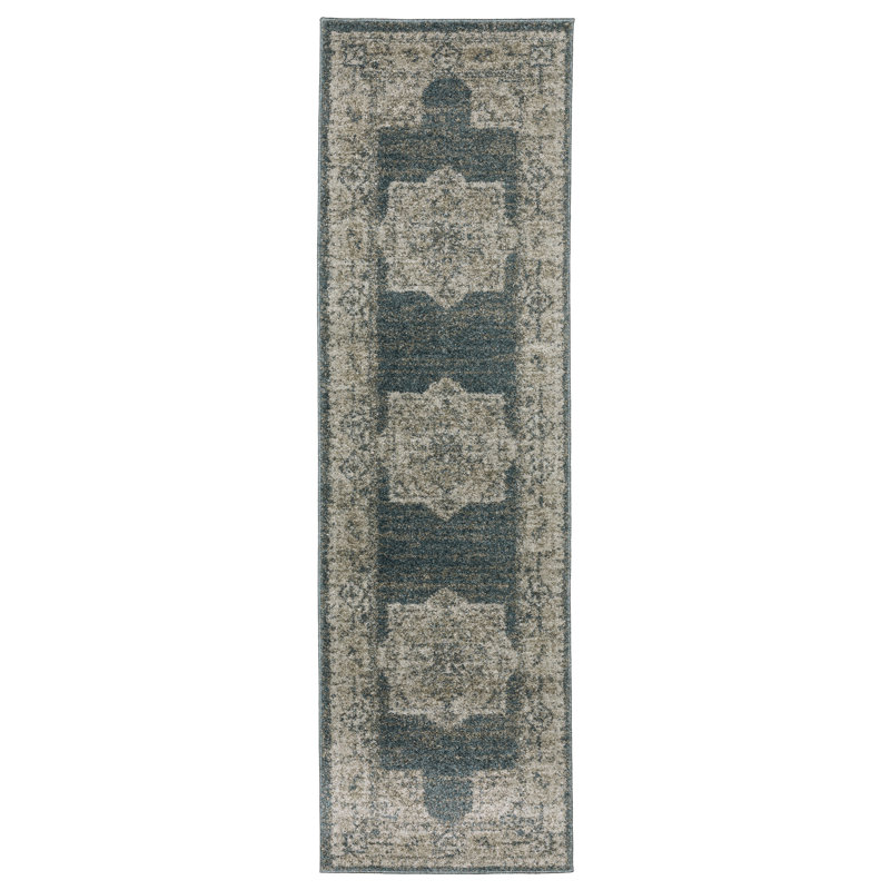 Oriental Indoor Rug, Runner 2'3" x 7'6"