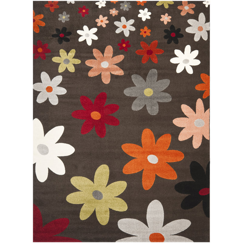 Tapis floral Charis Porcello Performance, Rectangle 8 pi x 11 pi 2 po