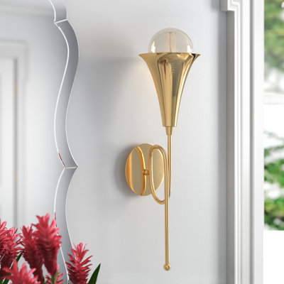 Kadin 1 - Light Dimmable Gold Wallchiere