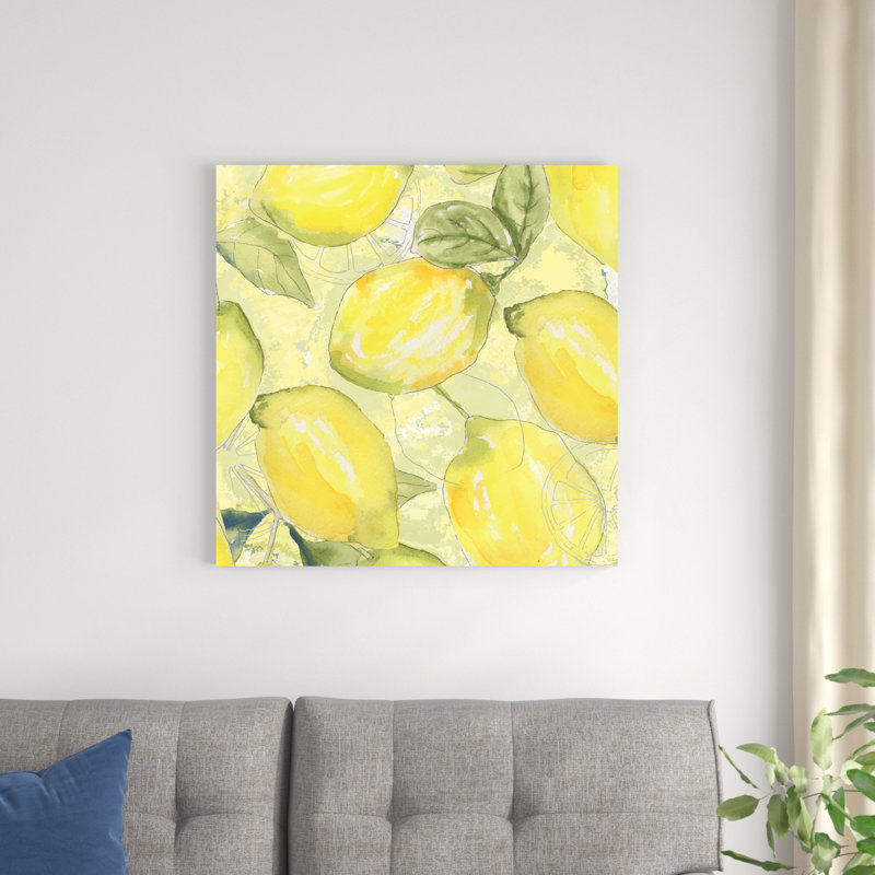 Mélange de citron I, H 30 po x l 30 po x P 1,25 po