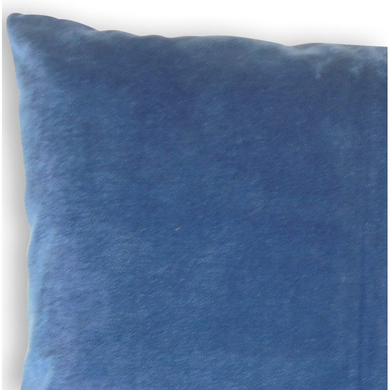 Calyse Square Pillow Cover & Insert, Height(20") x Width(20"), Emerald