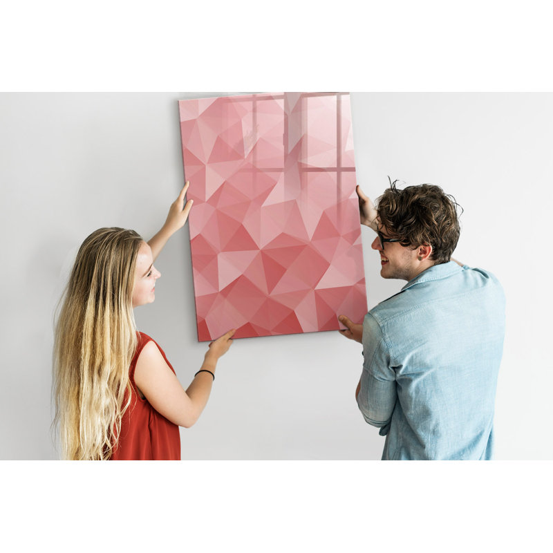 Magnetic Glass Photo Memo Board