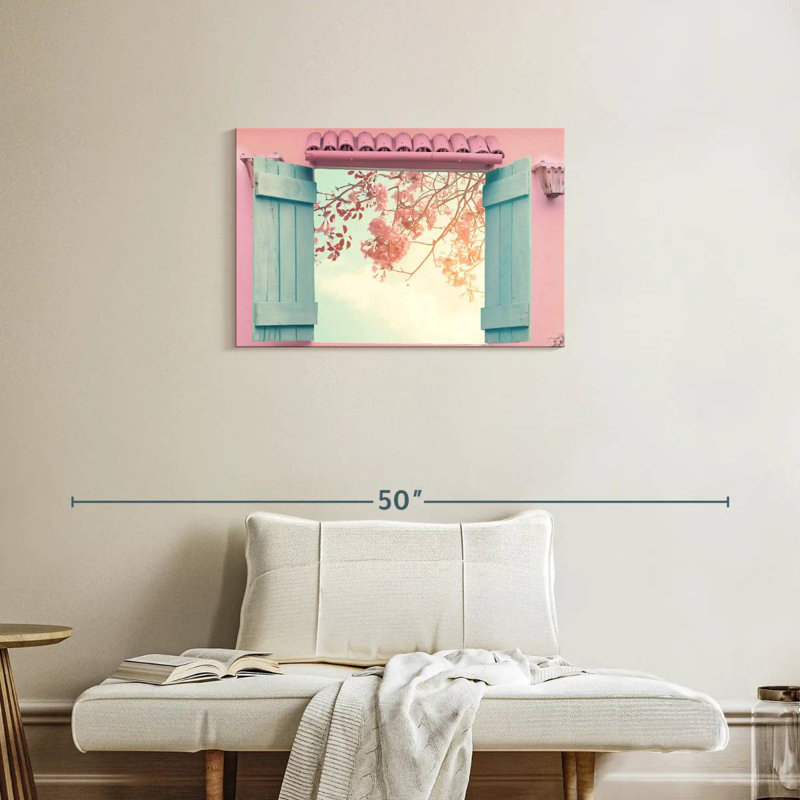 Lilie Sakura Window View, 20" H x 30" W