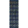 Glam Navy Blue Gold Area Rug