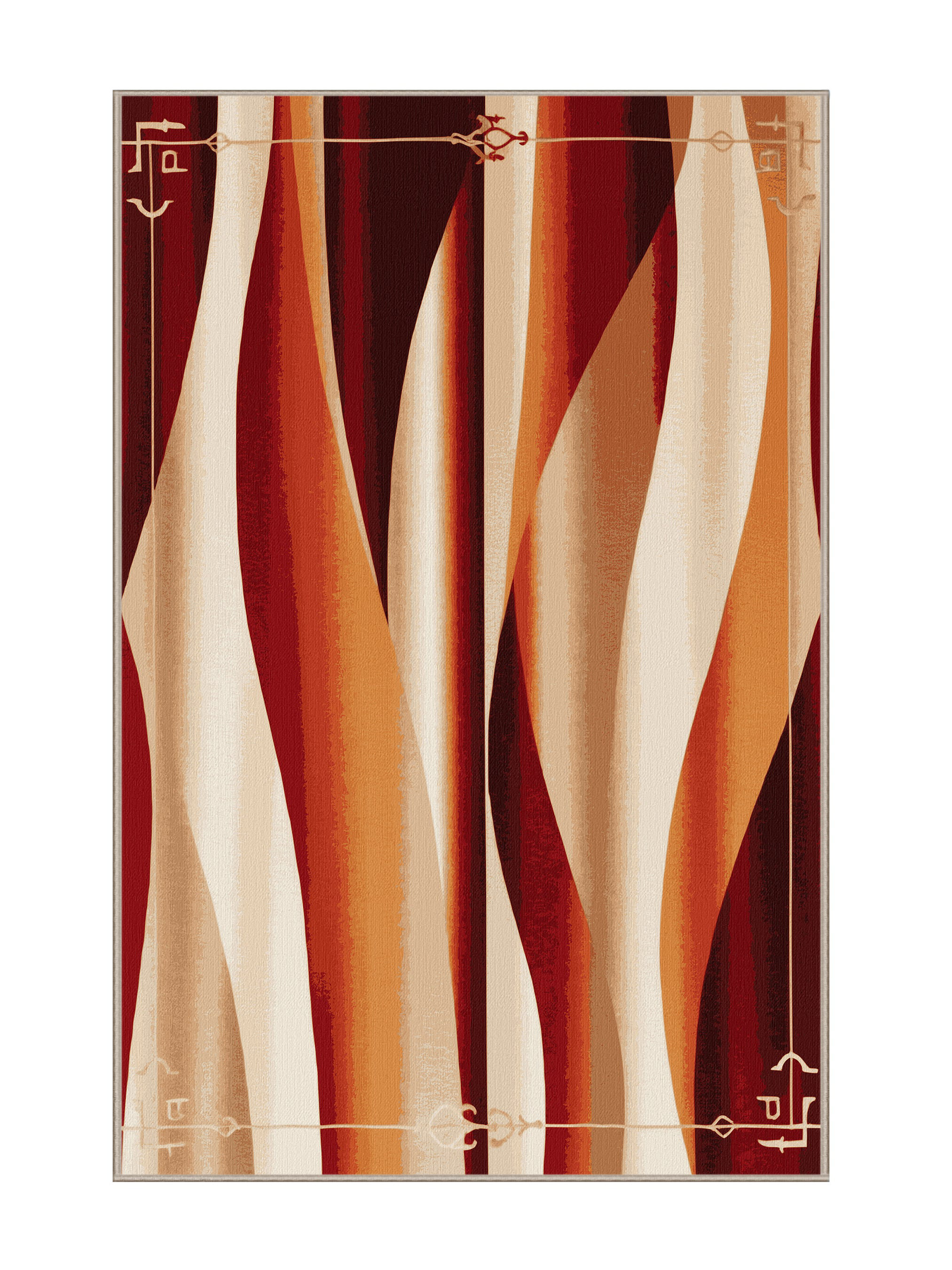 Wrought Studio™ Vast Cascade Rug | Wayfair