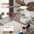 52'' Leaf Ceiling Fan With Led Lights