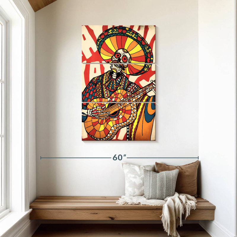 Kelan Mariachi, 45" H x 28" W
