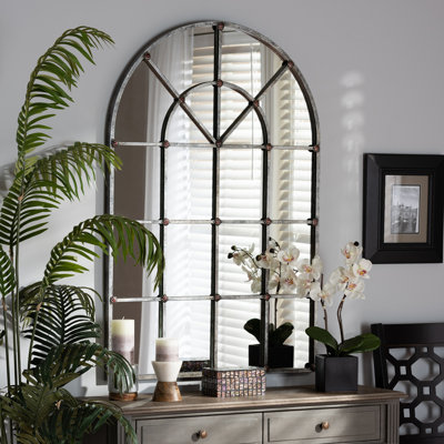 Josas Metal Flat Wall Mirror