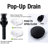 Centerset Faucet Bathroom Faucet with Drain Assembly