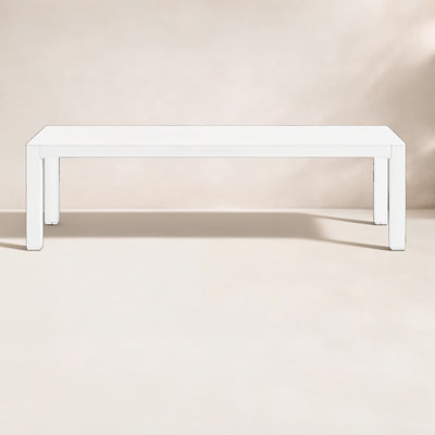 Armando Aluminum Dining Bench