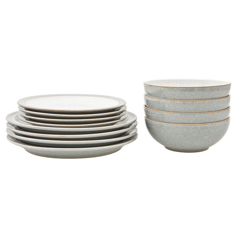 Ensemble de 12 pièces Elements, Light Grey
