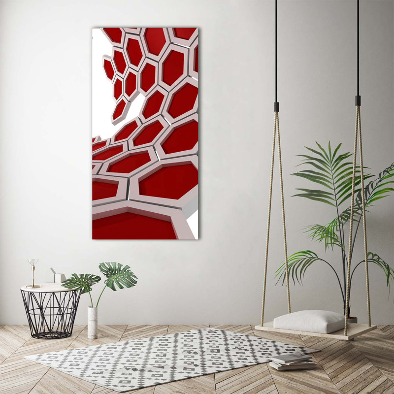 3D Abstraction - Wrapped Canvas Print