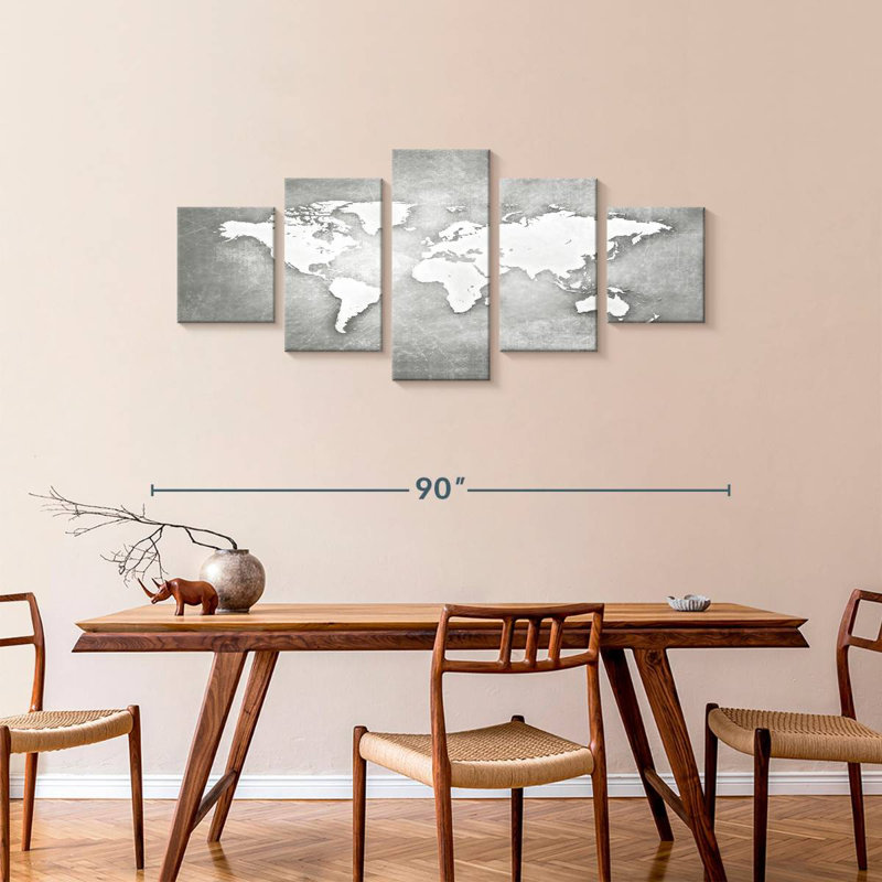 White World Jorge, 36" H x 80" W