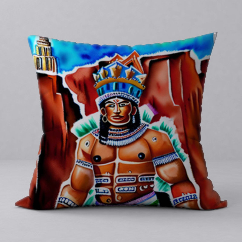 Reversible Throw Pillow