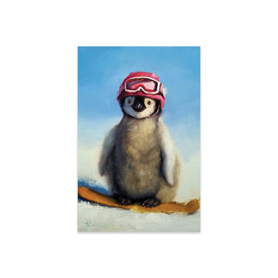 Snowboard chic sur peinture plastique / acrylique