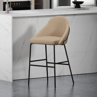 Tabouret de bar rembourré Gracie