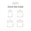 MHG Living Winter Microfibre Duvet 13.5 Tog with Breathable Hypoallergenic Hollowfibre Filling Cooling- Available Single/Double/King/Super King-121836091