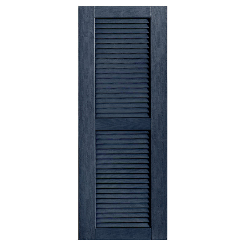 Paire de volets à persiennes droites, Royal, 18 po, 40 po