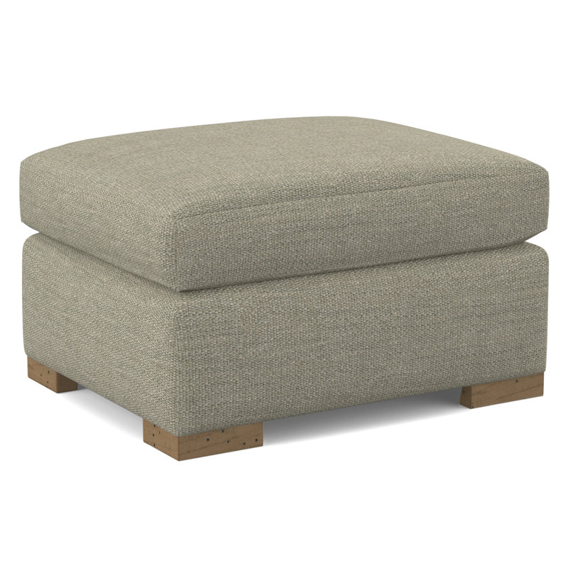 Square Ottoman, Weathered Gray, 61353-71