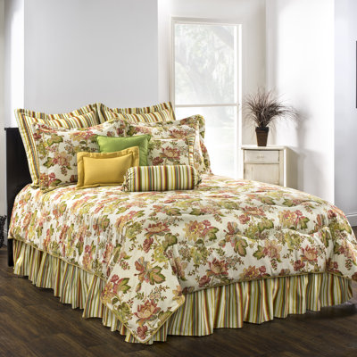 Luxuriance Traditional Cotton Floral Comforter