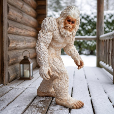 Statue yéti de jardin Bigfoot