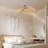 Rattan Flush Mount Ceiling Light For Entryway Bedroom Hallway Corridor -1258383992
