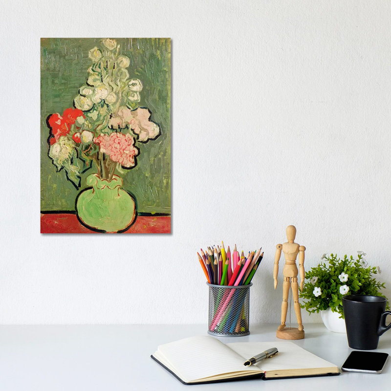 Bouquet de fleurs, 1890 - Giclée sur toile tendue avec châssis