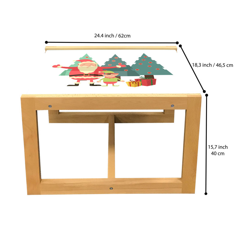 Lesley Sled Coffee Table, 62cm H x 46cm W x 40cm D