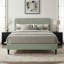Melrose Upholstered Double (4'6) Bed-844064897
