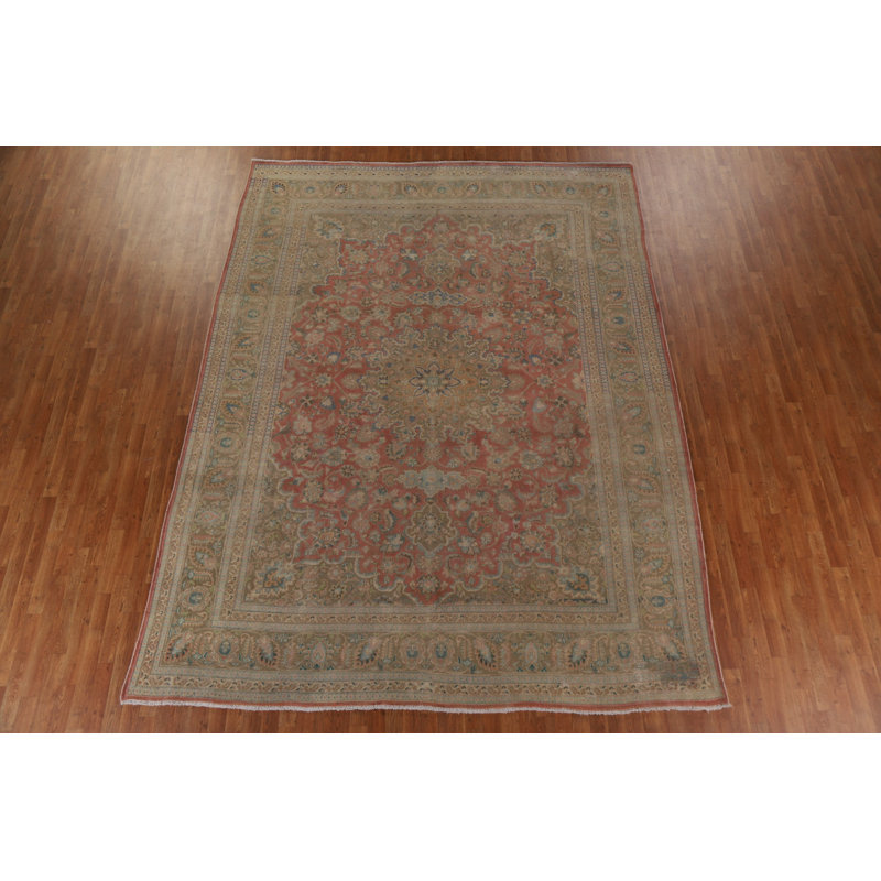 Saribel One-of-a-Kind Rectangle 9'5" X 12'3" Area Rug