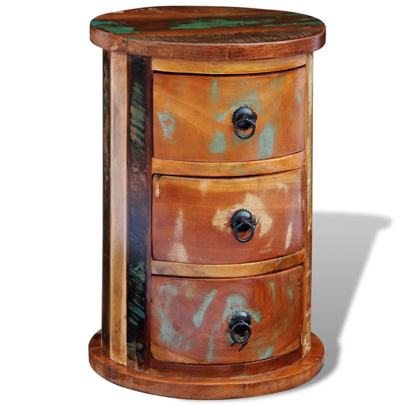 Danise Solid Wood Accent Cabinet