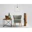 Allyssa 1 - Light White Square/Rectangle Pendant-40239212