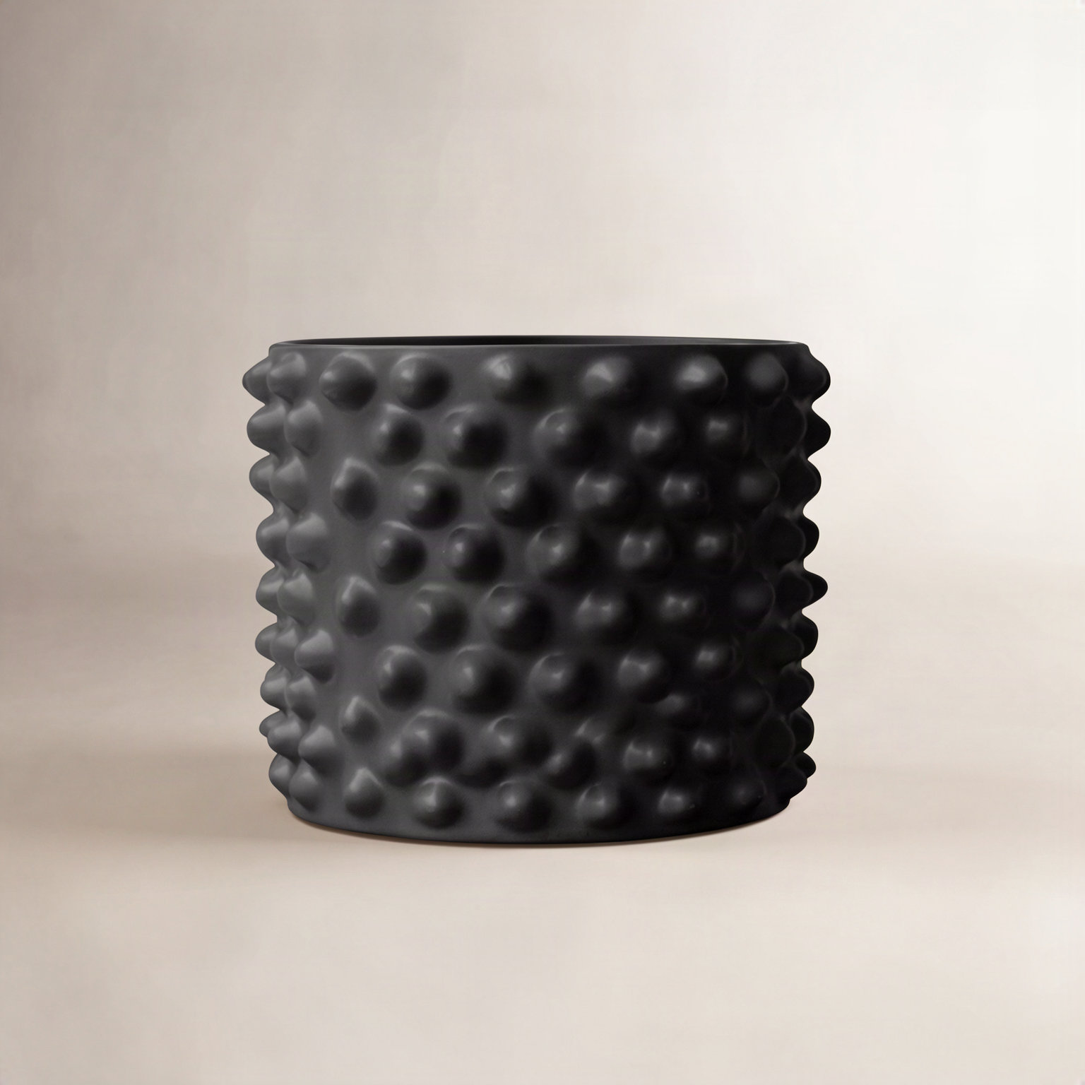 Ceramic Table Vase, 5.12" H x 5.51" W x 5.51" D