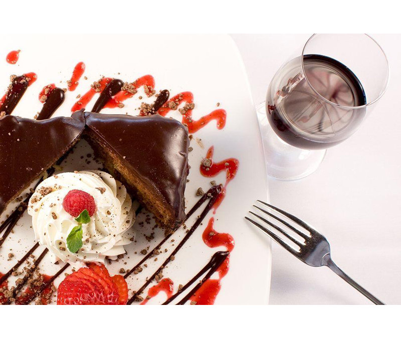 «Red Barrel Studio® Crane», art graphique sur toile tendue par Rita, Dessert I, H 13 po x l 18 po