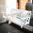 Slevin 2 Person Mahogany Porch Swing-1511107706