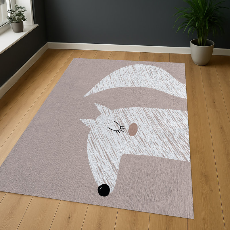 Geometric Shapes Area Rug, Rectangle 155 x 230 cm