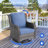 Klodjana Wood Premium All-Weather Wicker 7 - Person Patio Conversation Set with Cushions-1983003811-1983259308