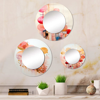 Metal Round Mirror