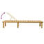 Billy-Joe 200cm Long Reclining Pine Single Chaise