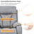 Electric Power Lift Recliner Chair For Elderly, Fabric Recliner With Remote Control And Side Pocket, Ideal For Home Theater And Living Room-1637926143