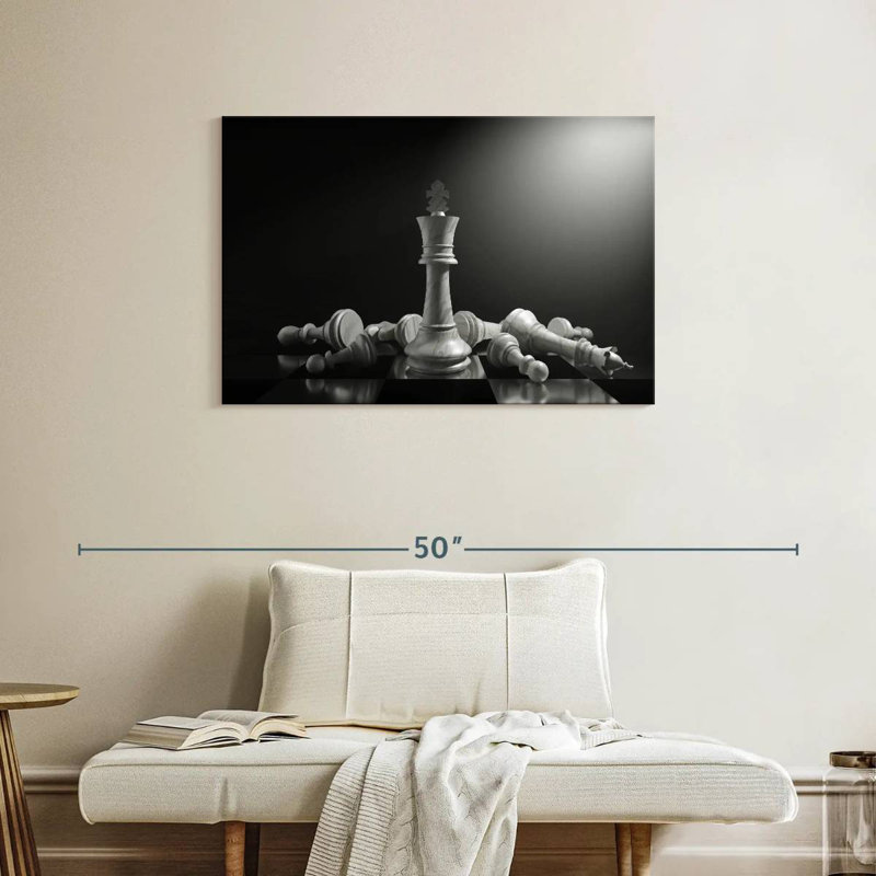 Senne King Of Chess, 24" H x 36" W