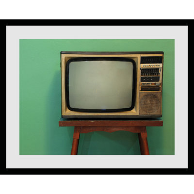 Tv - Single Picture Frame Print
