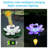 Solar Powered Outdoor Floating Pool Lights-86725165