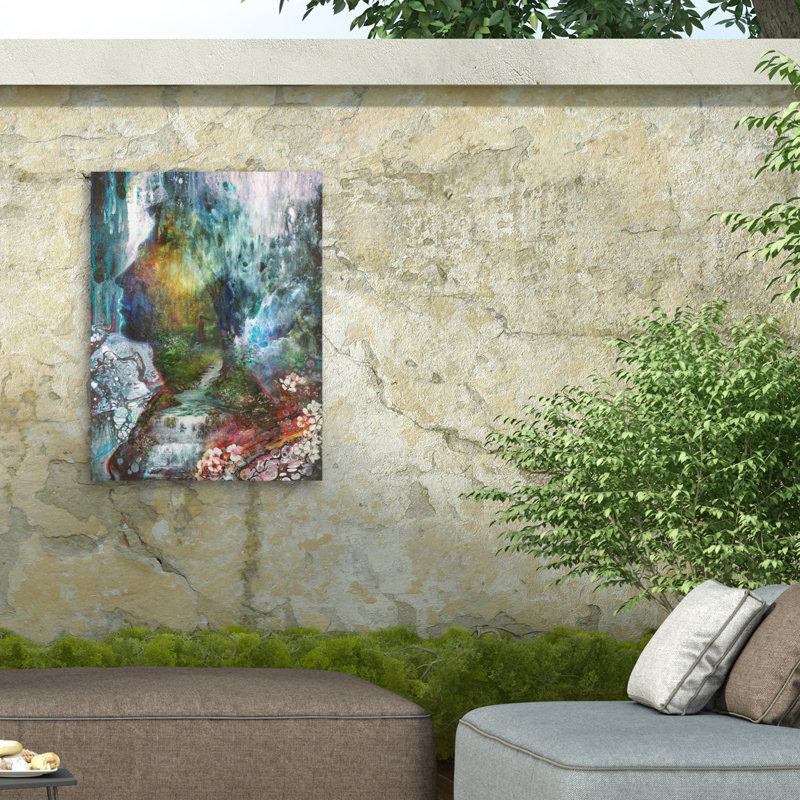 Toile extérieure Barrett Biggers Forest Flow, H 14 po x l 19 po