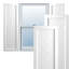 Volets à fixation fixe en PVC True Fit-64462605-64462649-64462642