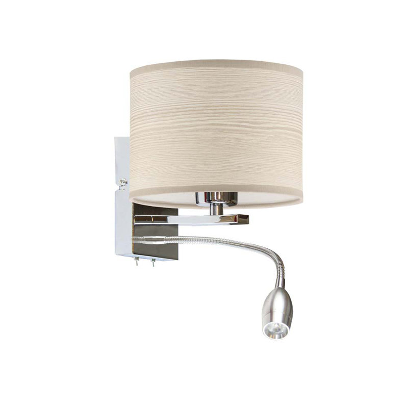 Blaithin LED Armed Sconce, Beige